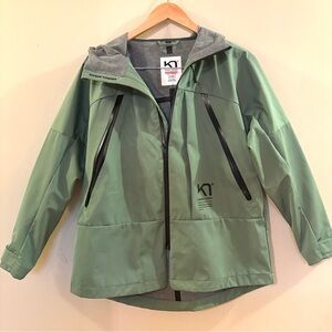 Kari Traa Women’s Envy Green Jacket, Sz S, like new condition